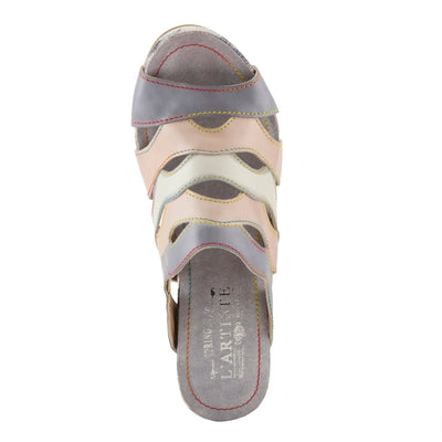 Spring Step Shoes L'Artiste Pita Sandals Women's Hand Painted Leather