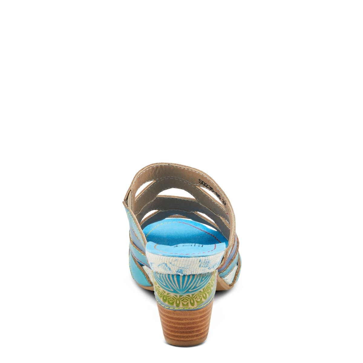 Spring Step Shoes L'Artiste Pita Sandals Women's Hand Painted Leather