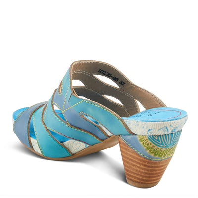 Spring Step Shoes L'Artiste Pita Sandals Women's Hand Painted Leather