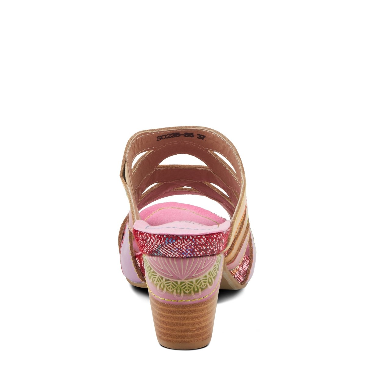 Spring Step Shoes L'Artiste Pita Sandals Women's Hand Painted Leather
