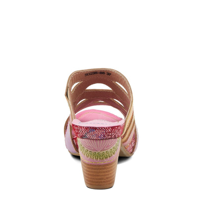 Spring Step Shoes L'Artiste Pita Sandals Women's Hand Painted Leather