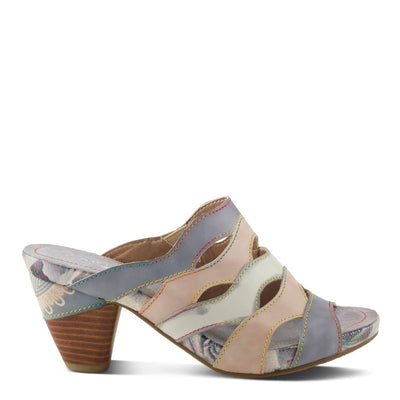 Spring Step Shoes L'Artiste Pita Sandals Women's Hand Painted Leather