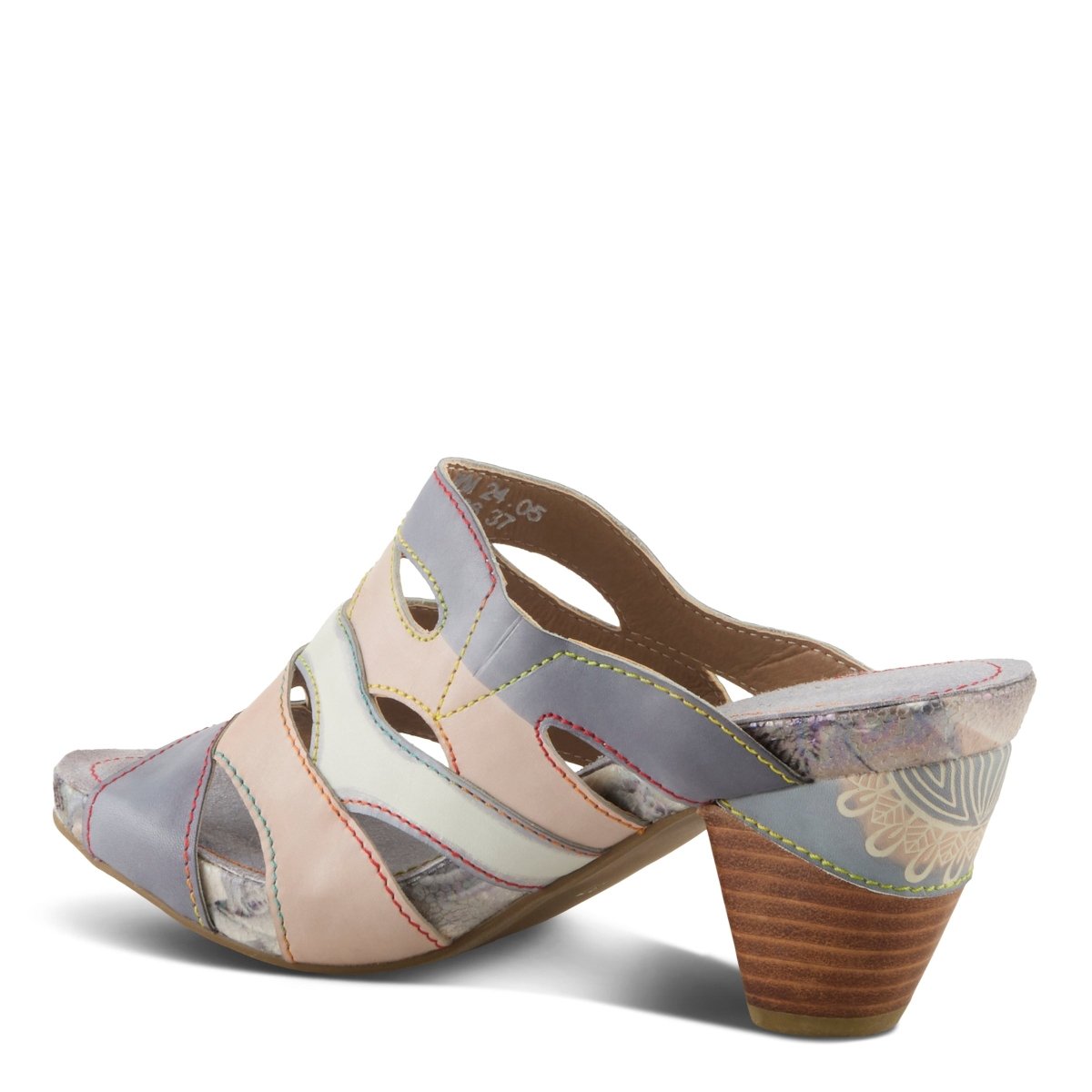 Spring Step Shoes L'Artiste Pita Sandals Women's Hand Painted Leather