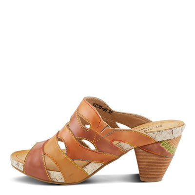 Spring Step Shoes L'Artiste Pita Sandals Women's Hand Painted Leather