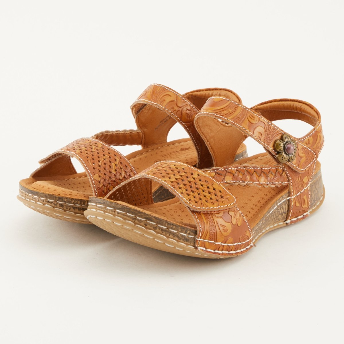 Spring Step Shoes L'Artiste Popular Women’s Leather Adjustable Sandals