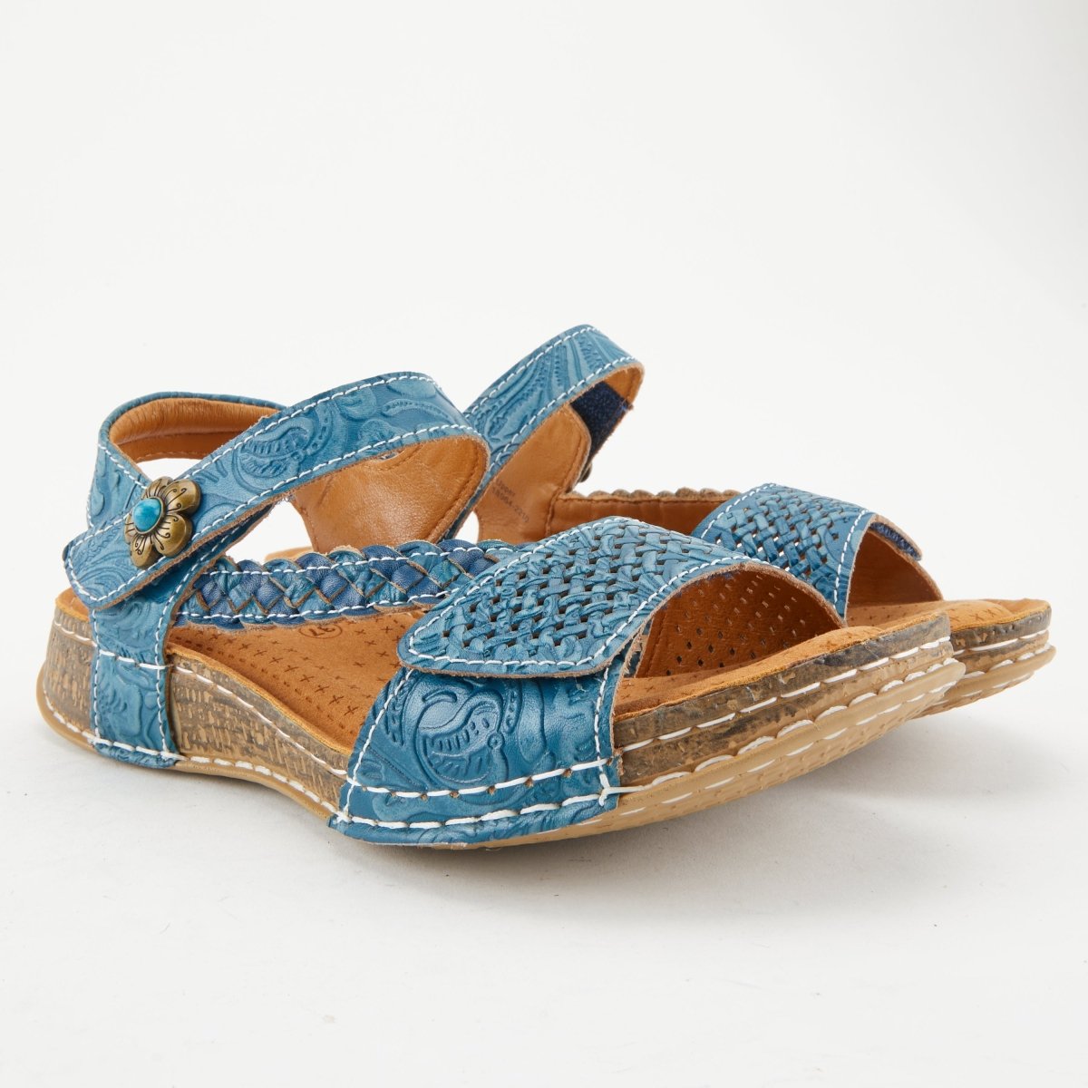Spring Step Shoes L'Artiste Popular Women’s Leather Adjustable Sandals