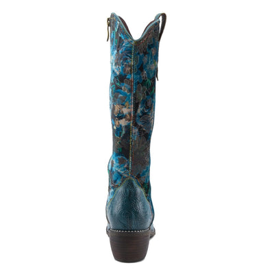 Spring Step Shoes L'Artiste Rodeoqueen Viv Women's Western Flair Cowgirl Leather and Velvet Boots