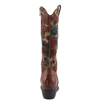 Spring Step Shoes L'Artiste Rodeoqueen Viv Women's Western Flair Cowgirl Leather and Velvet Boots