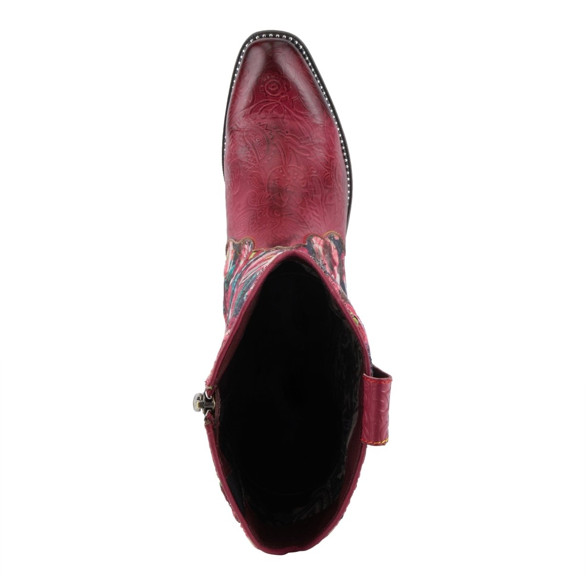 Spring Step Shoes L'Artiste Rodeoqueen Viv Women's Western Flair Cowgirl Leather and Velvet Boots