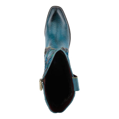 Spring Step Shoes L'Artiste Rodeoqueen Viv Women's Western Flair Cowgirl Leather and Velvet Boots