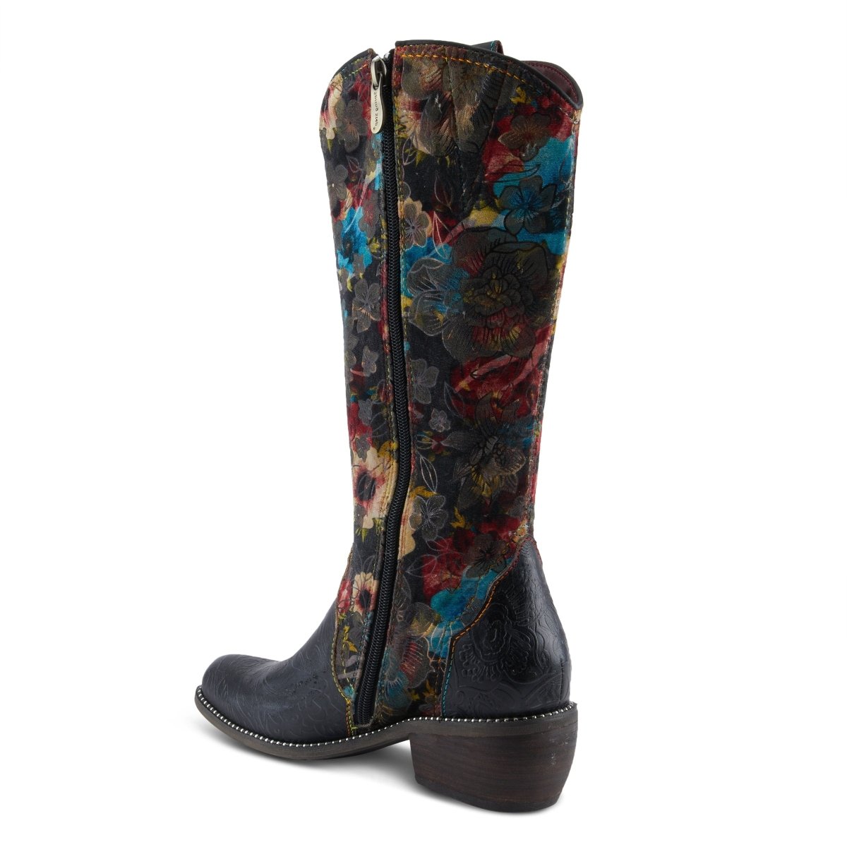 Spring Step Shoes L'Artiste Rodeoqueen Viv Women's Western Flair Cowgirl Leather and Velvet Boots