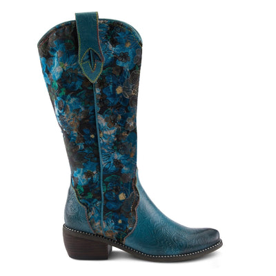 Spring Step Shoes L'Artiste Rodeoqueen Viv Women's Western Flair Cowgirl Leather and Velvet Boots