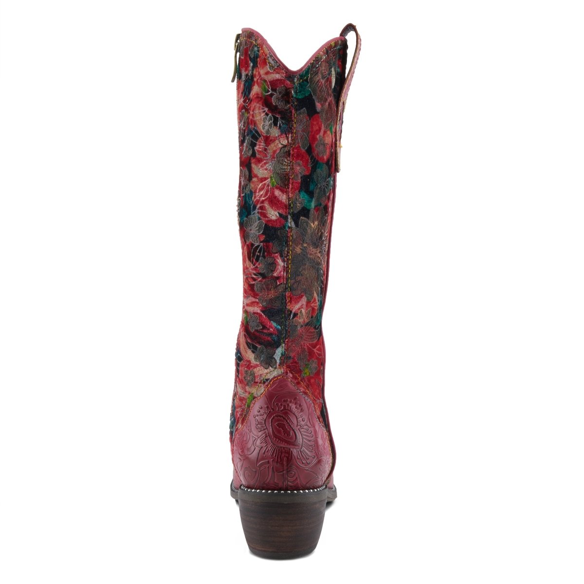 Spring Step Shoes L'Artiste Rodeoqueen Viv Women's Western Flair Cowgirl Leather and Velvet Boots