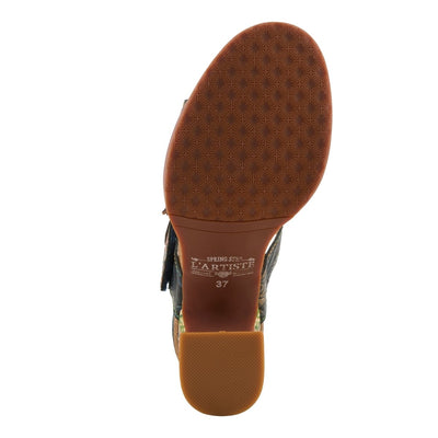 Spring Step Shoes L'Artiste Rossie Heeled Sandals Women's Leather Multicolor