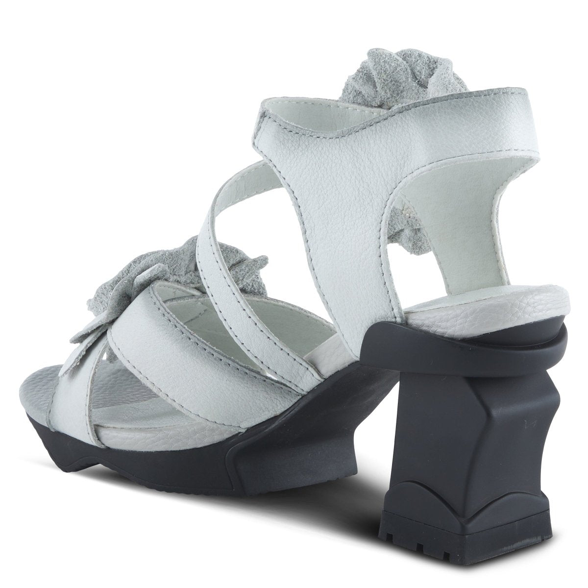 Spring Step Shoes L'Artiste Shelly Ankle Strap Sandal Women’s Hand Painted Leather