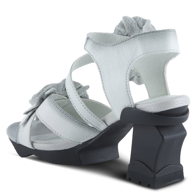 Spring Step Shoes L'Artiste Shelly Ankle Strap Sandal Women’s Hand Painted Leather
