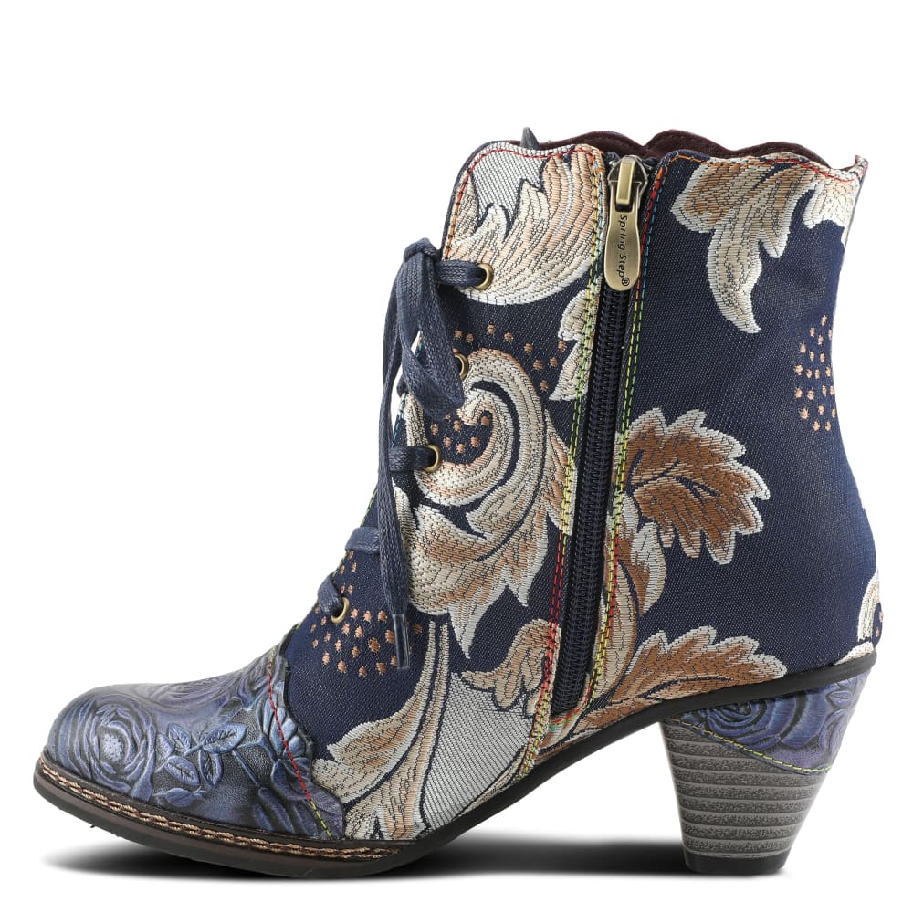 Spring Step Shoes L'Artiste Siren Women's Embroidered Multicolor Boots