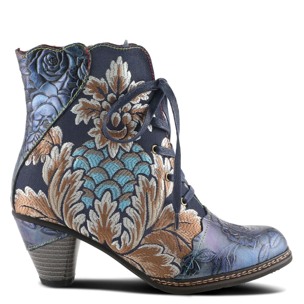 Spring Step Shoes L'Artiste Siren Women's Embroidered Multicolor Boots