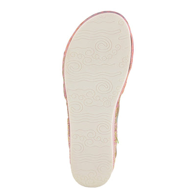 Spring Step Shoes L'Artiste Sumacah Sandal Women's Hand Painted Leather