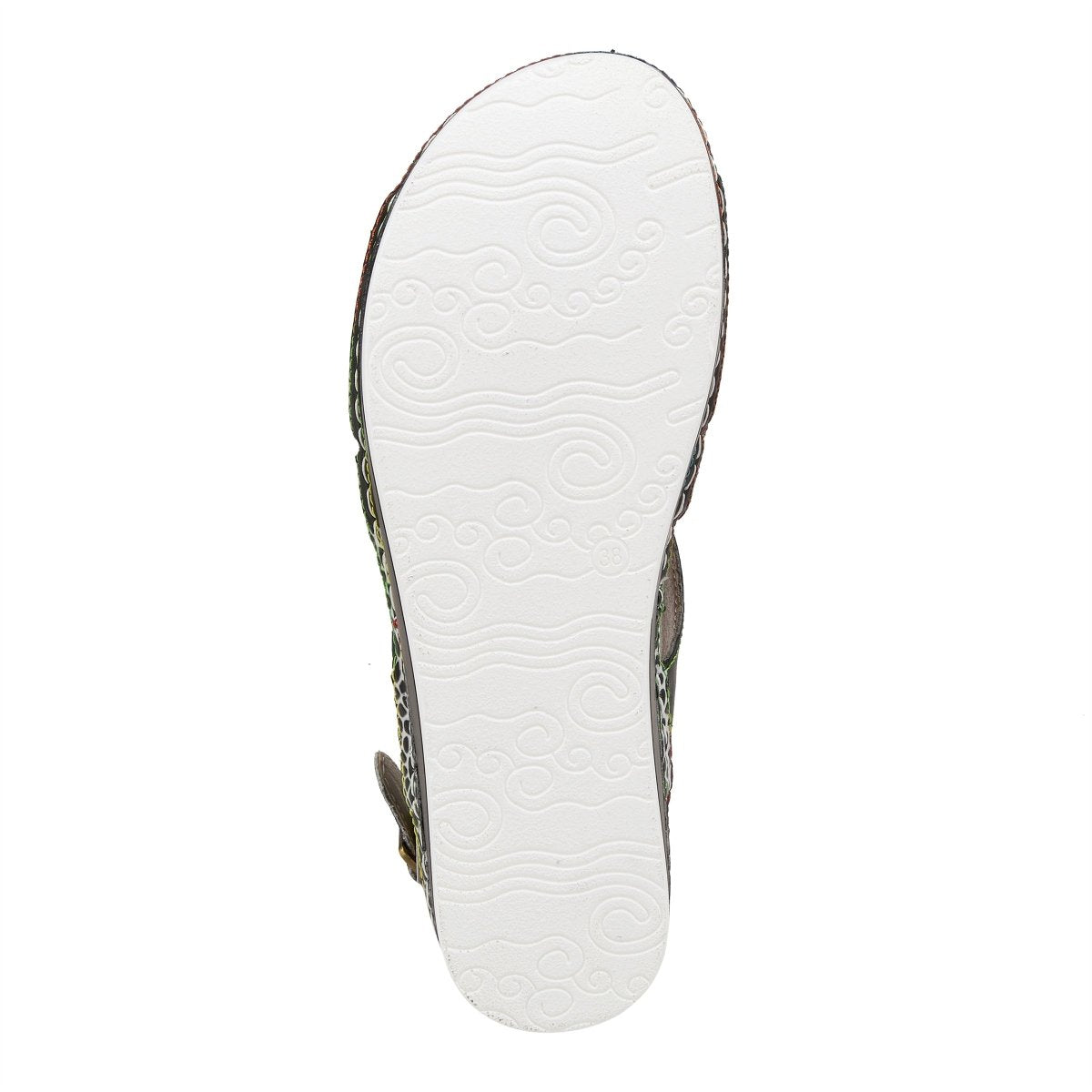 Spring Step Shoes L'Artiste Sumacah Sandal Women's Hand Painted Leather