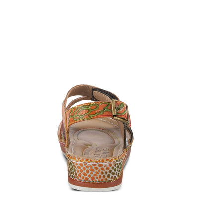 Spring Step Shoes L'Artiste Sumacah Sandal Women's Hand Painted Leather