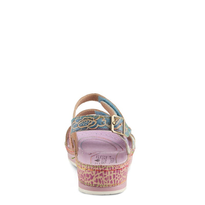 Spring Step Shoes L'Artiste Sumacah Sandal Women's Hand Painted Leather