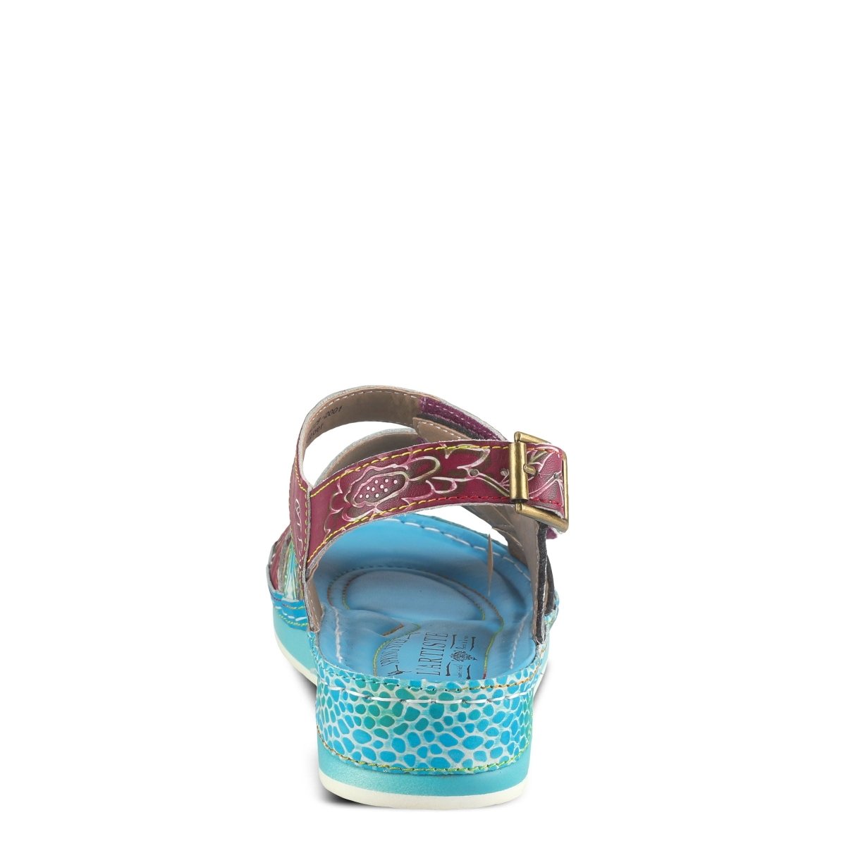 Spring Step Shoes L'Artiste Sumacah Sandal Women's Hand Painted Leather