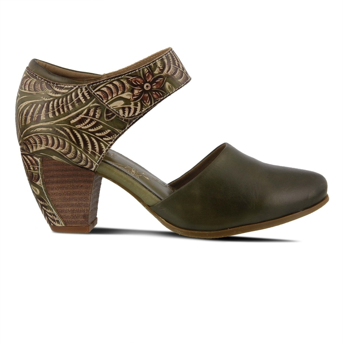 Spring Step Shoes L'Artiste Toolie Women's Hand Painted Leather Shoes