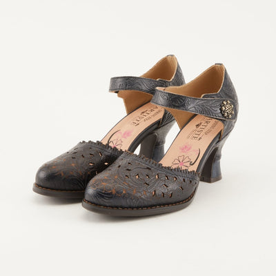 Spring Step Shoes L'Artiste Visionary Ankle Strap Shoe Women’s Hand Painted Leather
