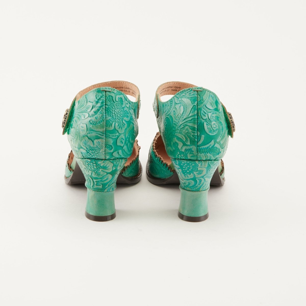 Spring Step Shoes L'Artiste Visionary Ankle Strap Shoe Women’s Hand Painted Leather