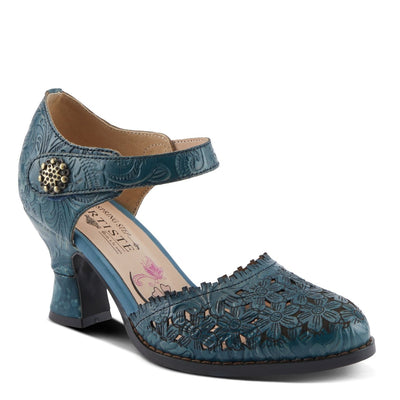 Spring Step Shoes L'Artiste Visionary Ankle Strap Shoe Women’s Hand Painted Leather