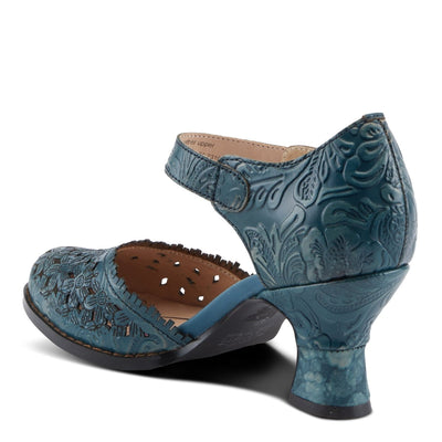Spring Step Shoes L'Artiste Visionary Ankle Strap Shoe Women’s Hand Painted Leather