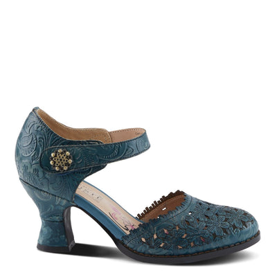 Spring Step Shoes L'Artiste Visionary Ankle Strap Shoe Women’s Hand Painted Leather