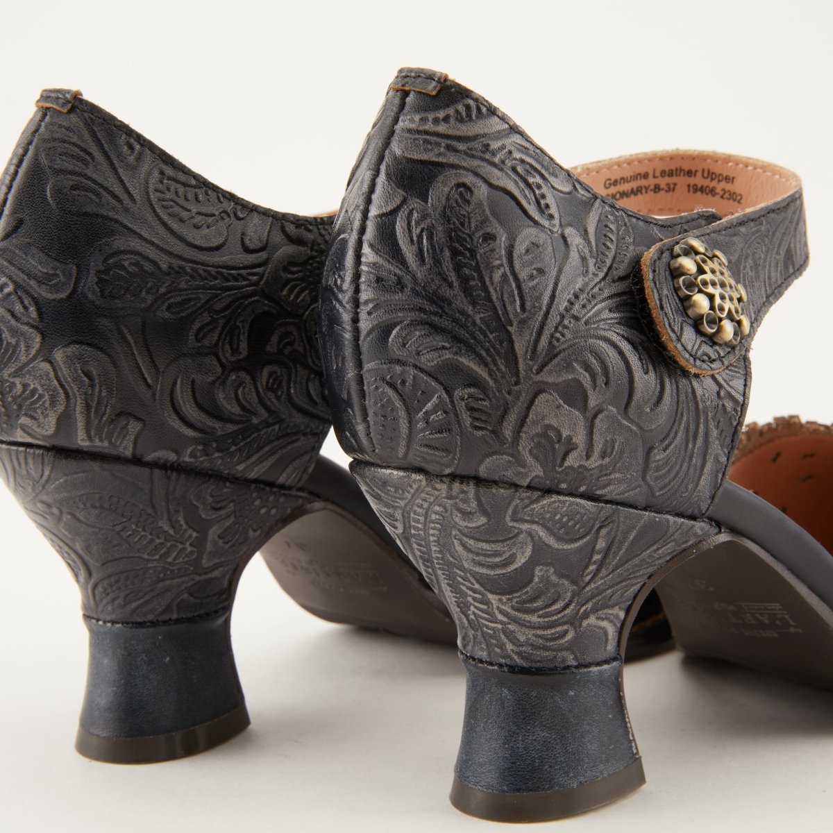 Spring Step Shoes L'Artiste Visionary Ankle Strap Shoe Women’s Hand Painted Leather