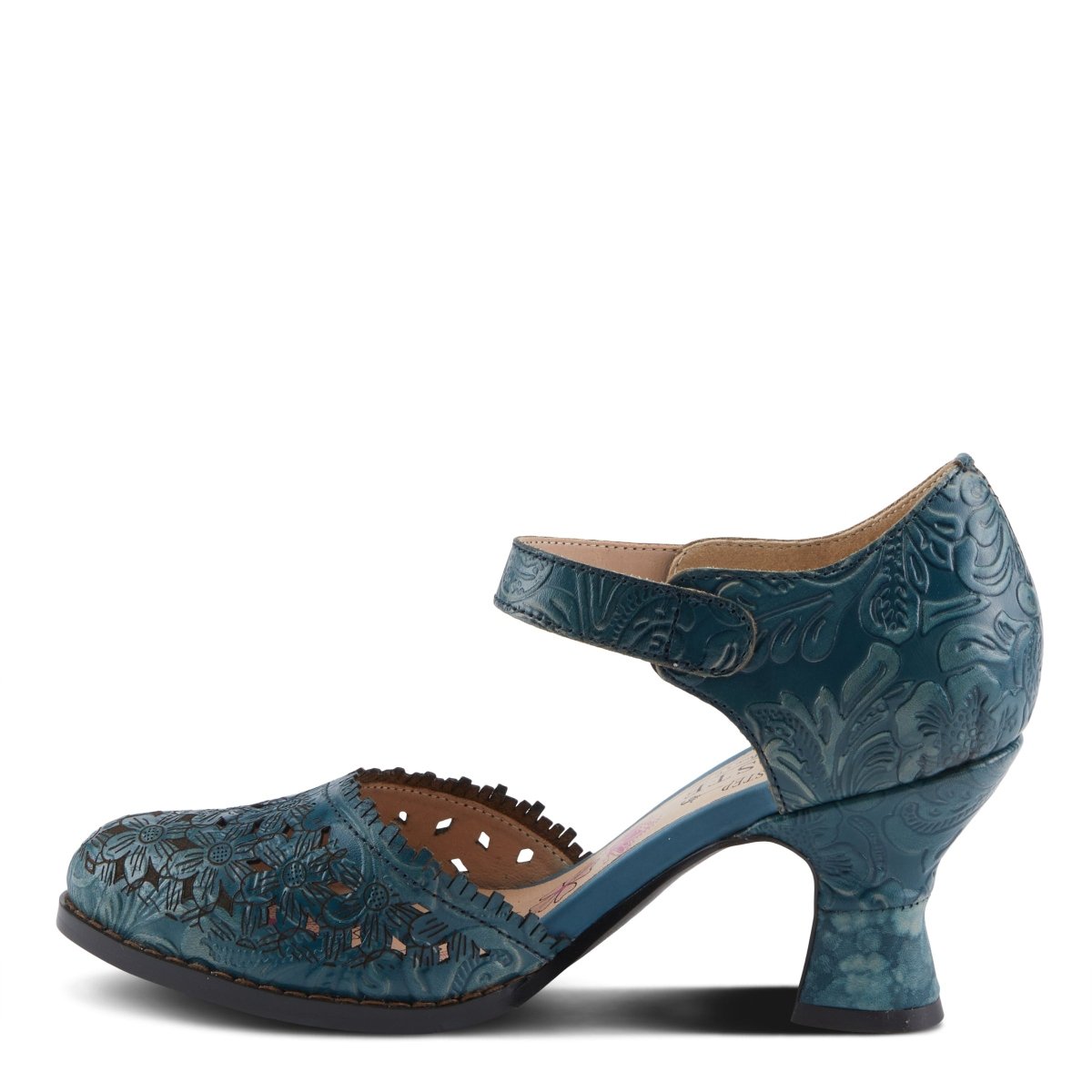 Spring Step Shoes L'Artiste Visionary Ankle Strap Shoe Women’s Hand Painted Leather