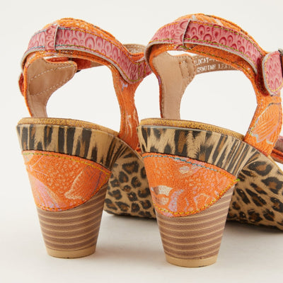 Spring Step Shoes L'Artiste Wildcat Sandals Women's Leather Combo