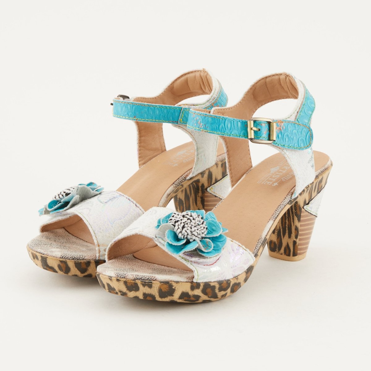 Spring Step Shoes L'Artiste Wildcat Sandals Women's Leather Combo