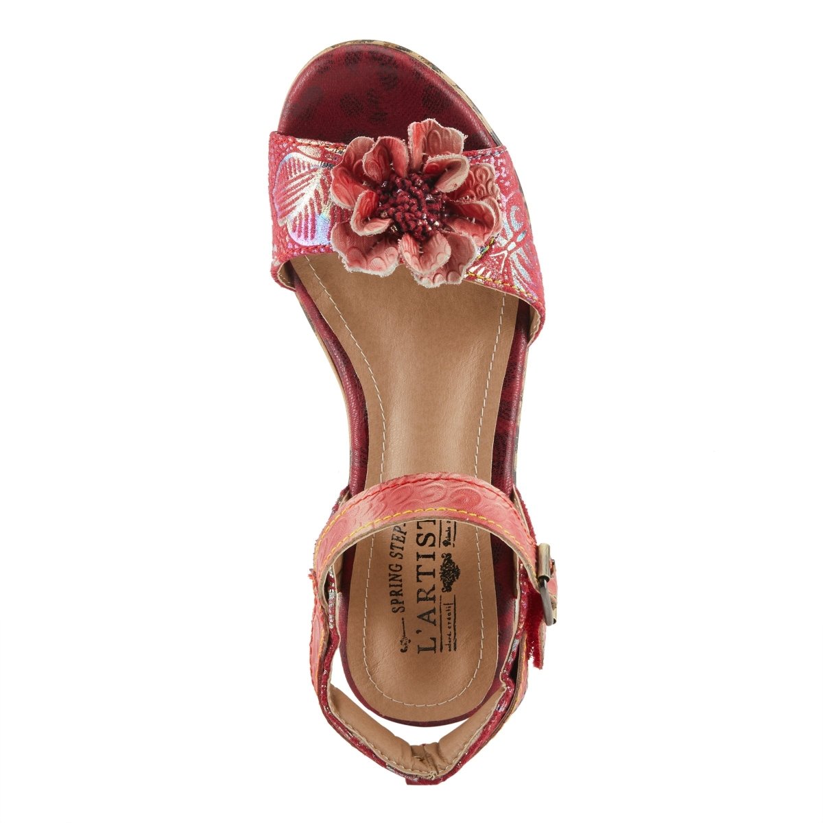 Spring Step Shoes L'Artiste Wildcat Sandals Women's Leather Combo