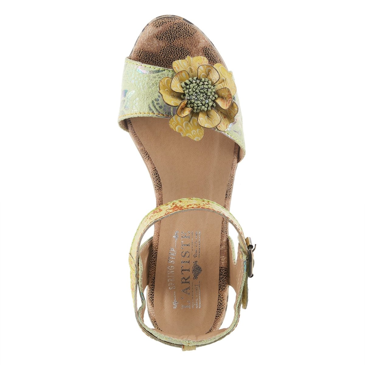 Spring Step Shoes L'Artiste Wildcat Sandals Women's Leather Combo