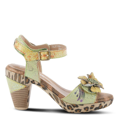 Spring Step Shoes L'Artiste Wildcat Women's Floral Heeled Sandals