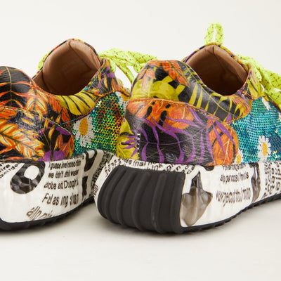 Spring Step Shoes L'Artiste Zingy Sneaker Women's Leather Multicolor