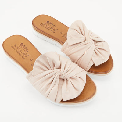 Spring Step Shoes Lavona Slide Sandals Women’s Leather