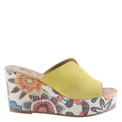 Spring Step Shoes Laylani Slide Sandal Women’s Genuine Suede