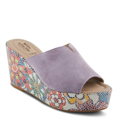 Spring Step Shoes Laylani Slide Sandal Women’s Genuine Suede