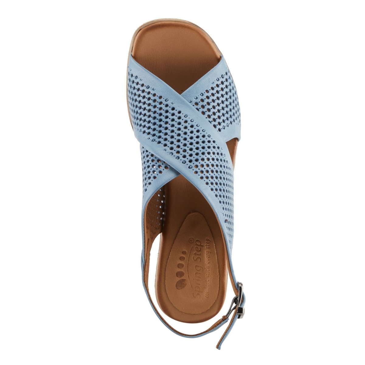 Spring Step Shoes Luanca Women's Leather Perforated Sandals