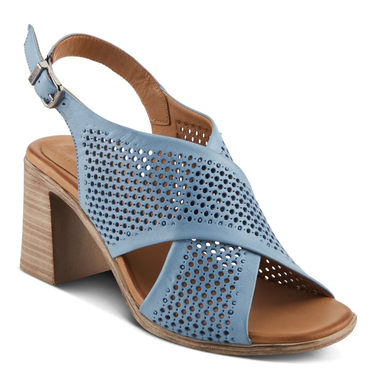 Spring Step Shoes Luanca Women's Leather Perforated Sandals