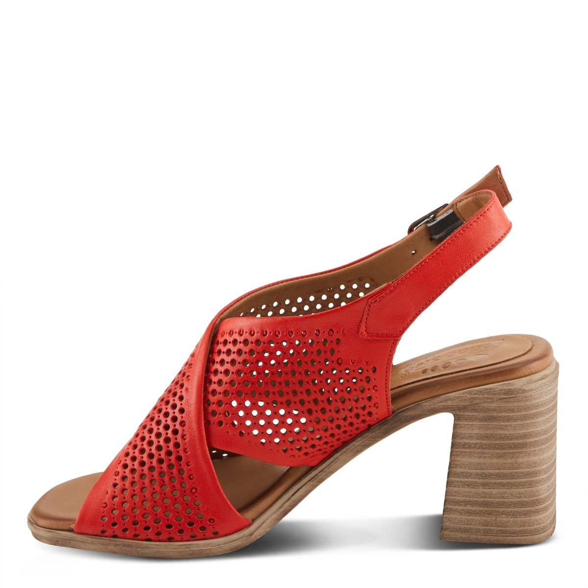 Spring Step Shoes Luanca Women's Leather Perforated Sandals