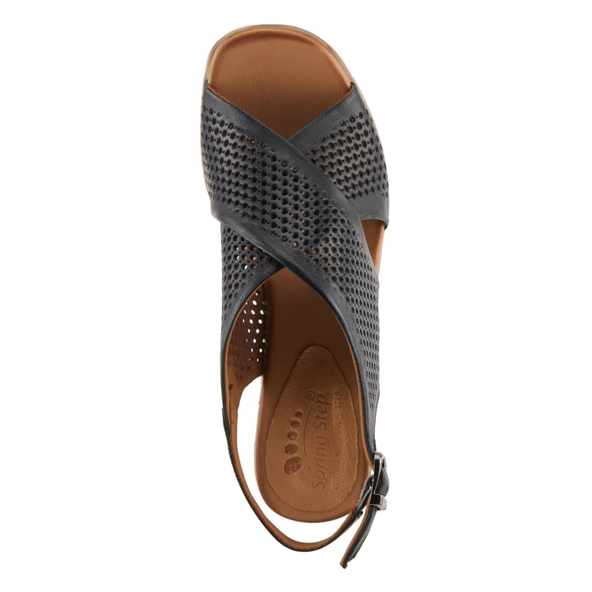 Spring Step Shoes Luanca Women's Leather Perforated Sandals