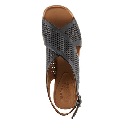 Spring Step Shoes Luanca Women's Leather Perforated Sandals