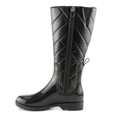 Spring Step Shoes Maiza Women's Black Patent Leather Boots